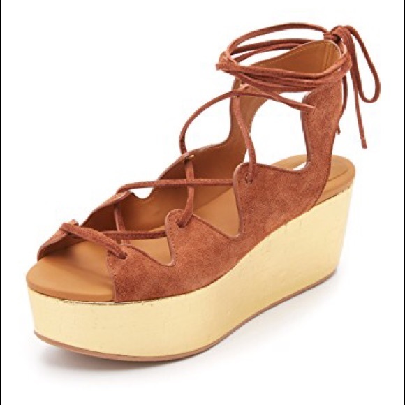 See by Chloe Liana platform lace-up sandals - Picture 1 of 4